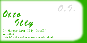 otto illy business card